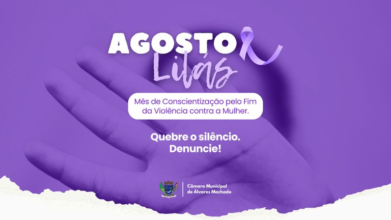 Agosto Lilás