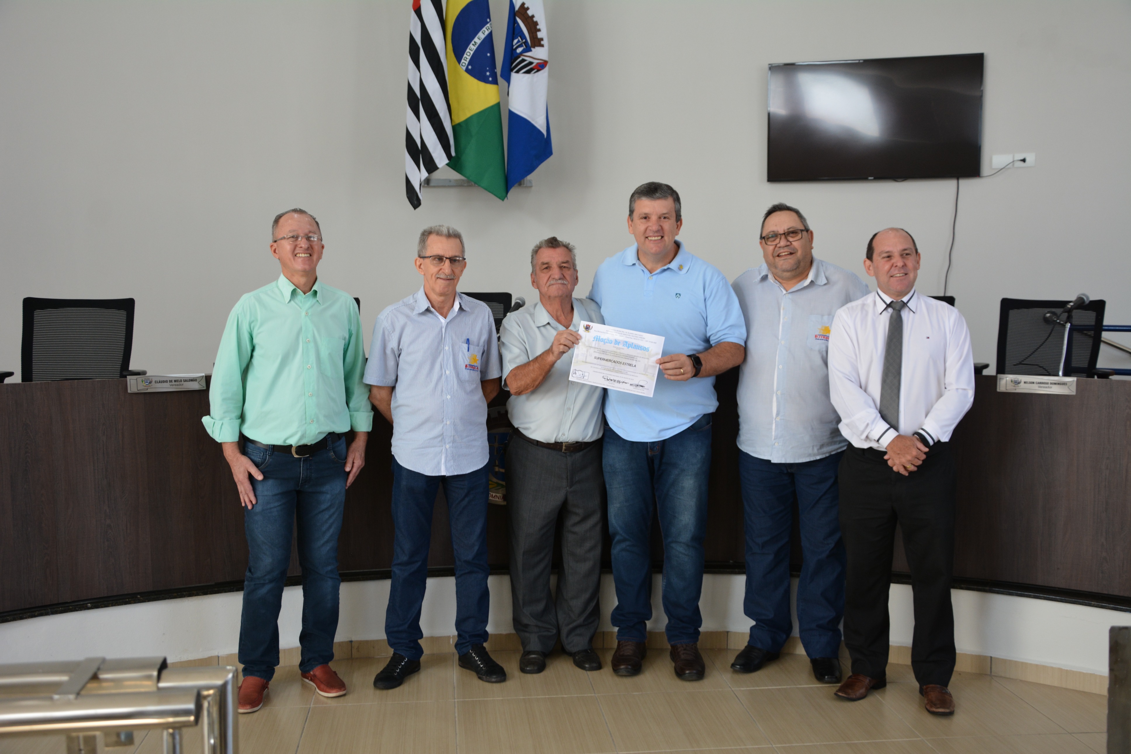 Entrega de moção ao Estrela