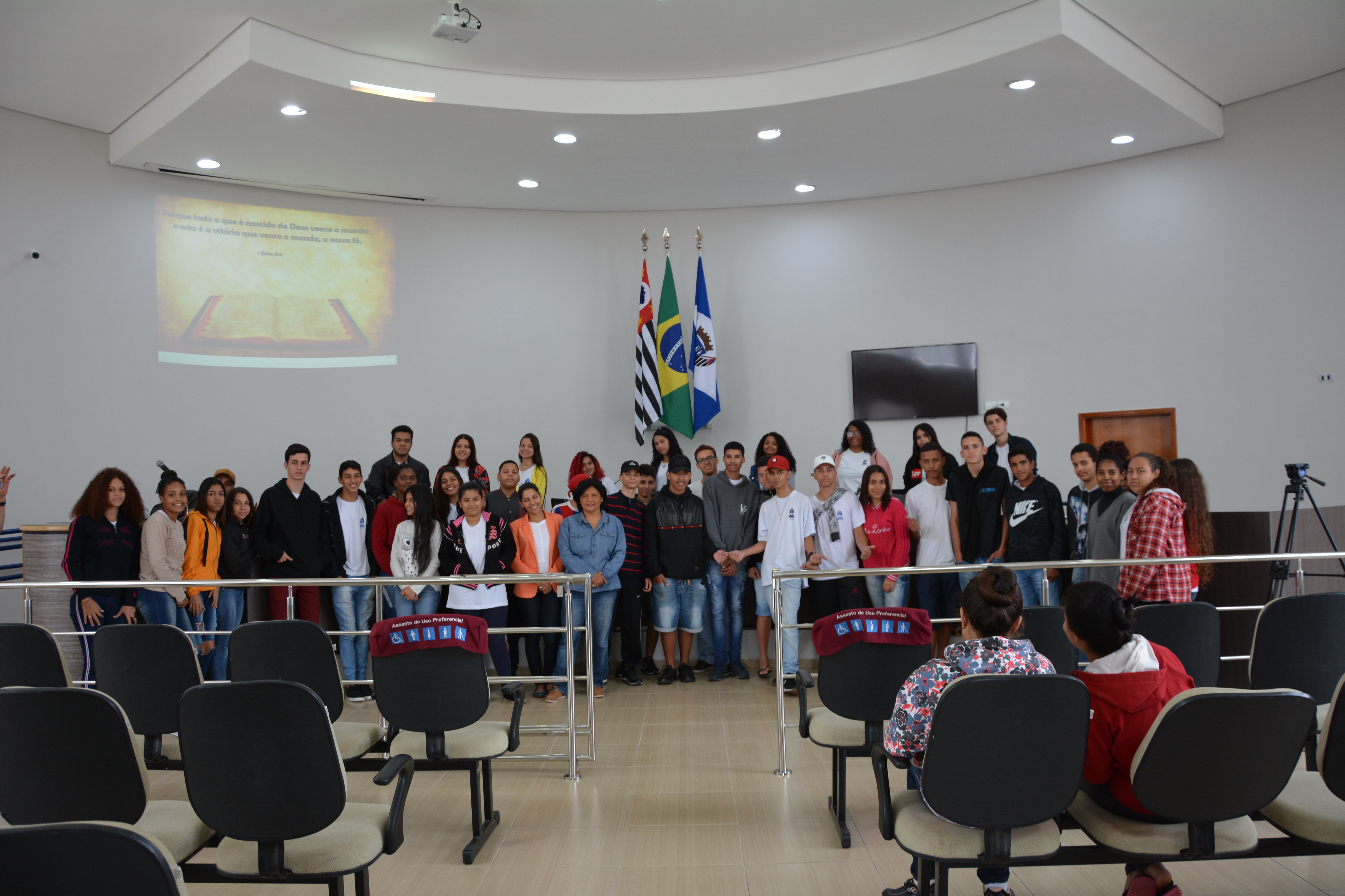 Câmara Mirim conta com a participação dos estudantes da E.E. Marechal do Ar 
