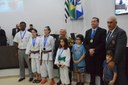 Caratecas machadenses recebem Medalha "Vereador Kiochi Tatizawa" 