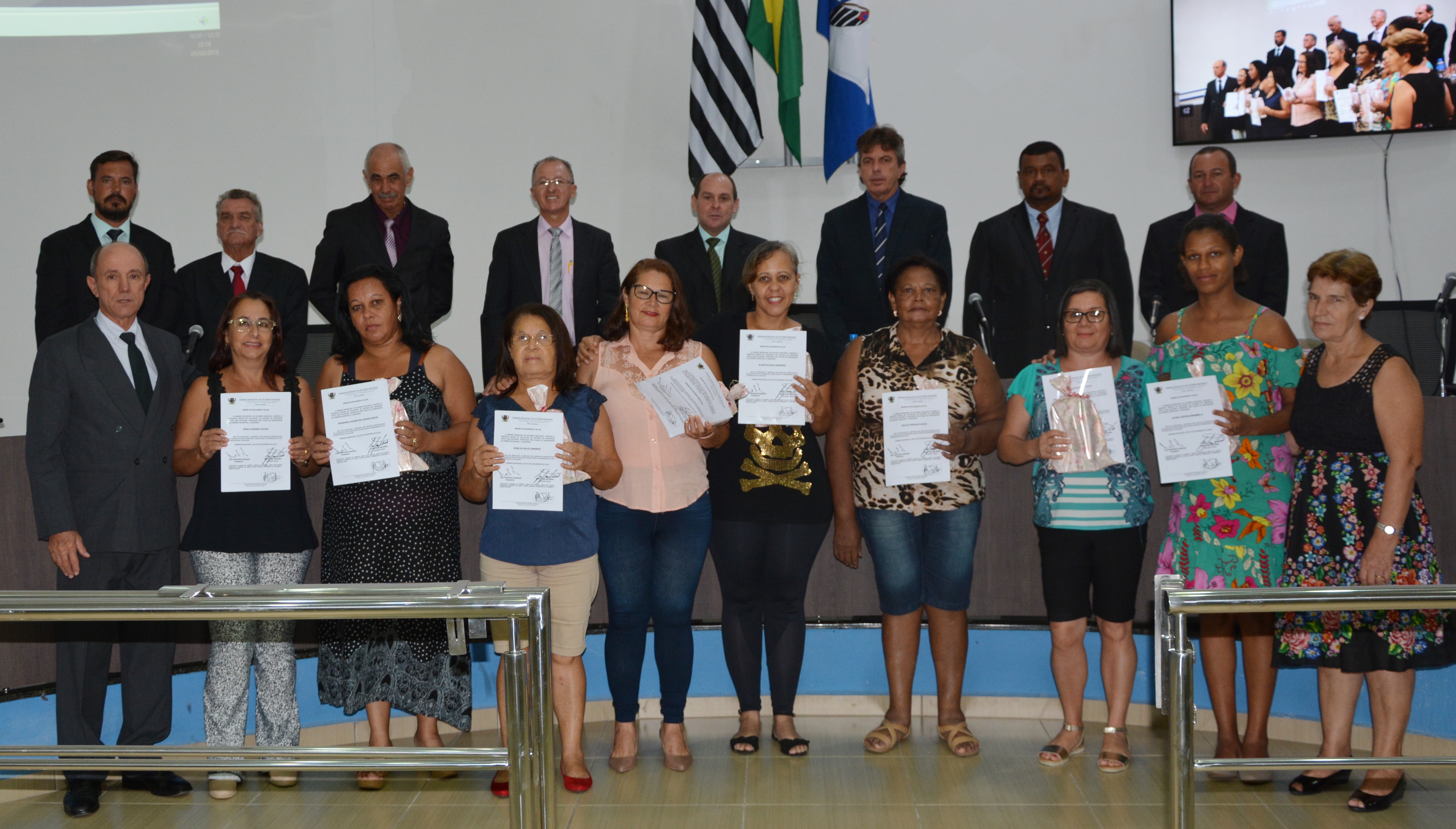 Homenagem as mulheres da cozinha piloto