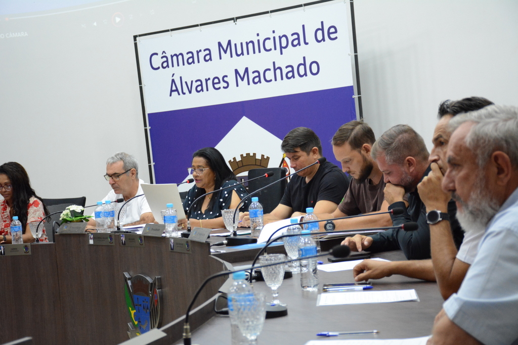 Vereadores aprovam dois projetos e cinco requerimentos em sessão ordinária